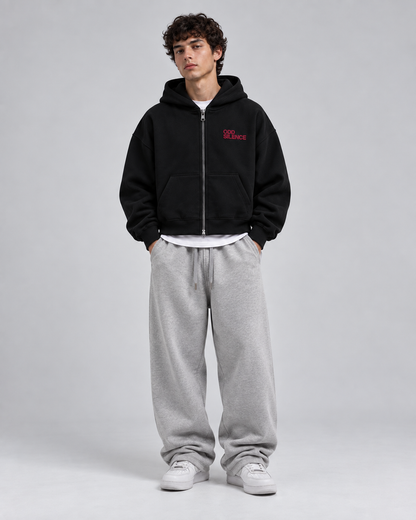 UNSPOKEN ZIP HOODIE