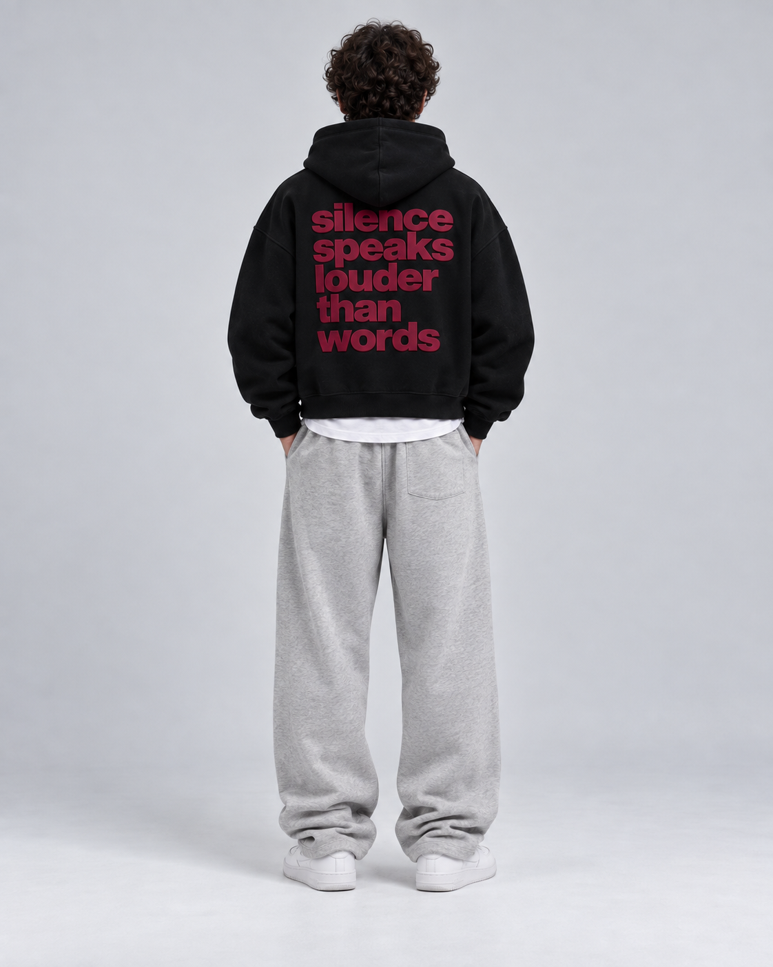 UNSPOKEN ZIP HOODIE