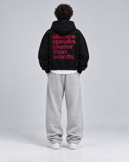 UNSPOKEN ZIP HOODIE