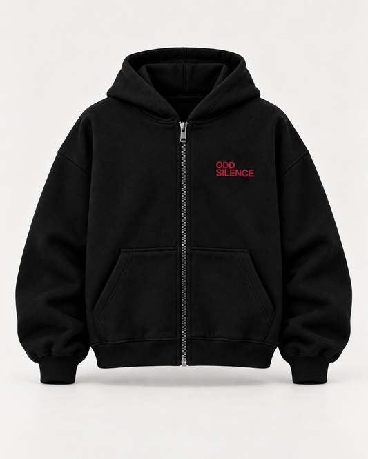 UNSPOKEN ZIP HOODIE