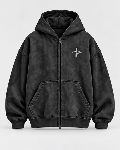 INNER NOISE ZIP HOODIE